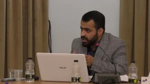 سخنرانی آقای حسن شواهدی به زبان عربی
